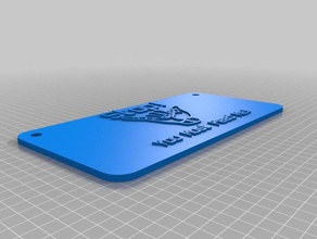 feed me la segno i segni loghi personalizzato 3d print model - Mito3D