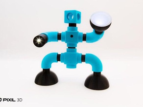 lightbot elettronica 3d print model - Mito3D