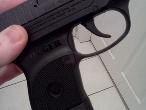 ruger lcp-Griff-Verlängerung andere ak47 Feuerwaffe gun Waffen Handfeuerwaffe Pistole nützlich 3d print model - Mito3D