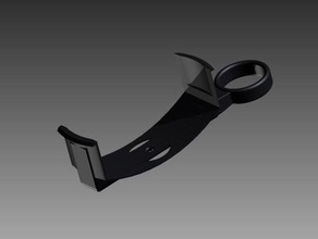 clip scubapro compact pressure gauge sport outdoors 3d print model - Mito3D