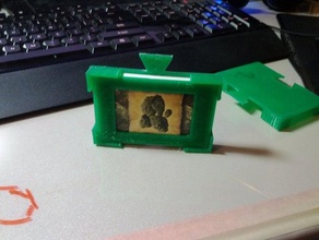 game card holder configurablescad other board catan gaming openscad 3d print model - Mito3D