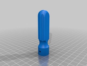 4mm drill bit handles tools customized 3d print model - Mito3D