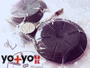 yo+yo Notfall-yo-yo - Spielzeug Spiele bill ändern Münze Cent diy dollar kit Geld spin Spinnen top yoyo 3d print model - Mito3D