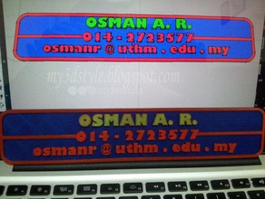 panneau de porte osman des signes logos 3d print model - Mito3D