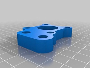 soporte motor eje para prusa i3 3d a impressora partes 3d print model - Mito3D