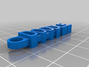 doodle organización personalizado 3d print model - Mito3D