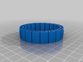 charlotte brace bracelets customized 3d print model - Mito3D