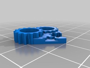gear heart other 3d print model - Mito3D