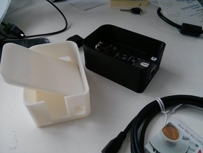 taller version beaglebone black enclosure electronics 3d print model - Mito3D