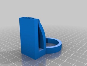 torch belt clip sport outdoors 3d print model - Mito3D