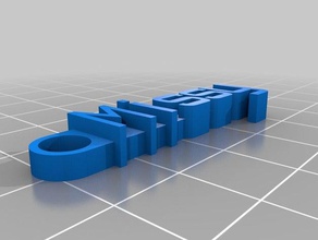 missy organização personalizado 3d print model - Mito3D