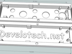 usb enclosure electronics sketchup 3d print model - Mito3D