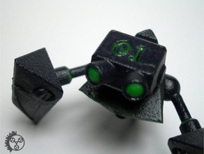 cbot 01 other 100 non-lethal 3d art model robot robotics toy 3d print model - Mito3D