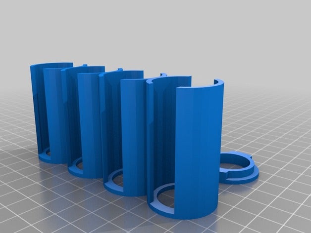 my customized parametric coin storage tubes cap now mexican pesos organization 3D print model - Mito3D