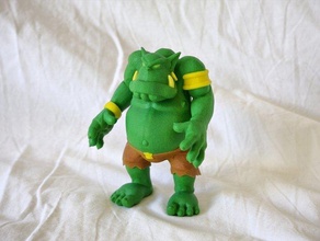 holiday ogre other 3d 3dp art canada color colour figurine holidays model monster montreal ornament part toy 3d print model - Mito3D