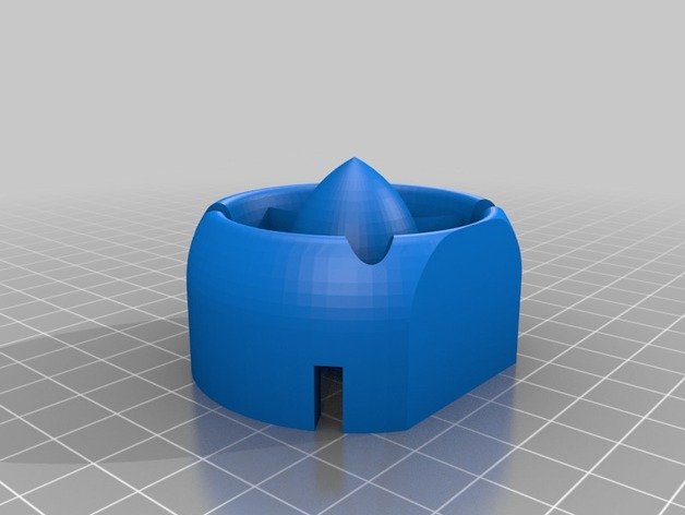 40mm caja doble ventilador jet de la cubierta dos piezas 3d impresora accesorios del duplicador 3D print model - Mito3D
