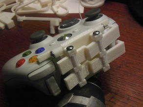 controller project transverse trigger control xbox 360 toy game accessories mod 3d print model - Mito3D