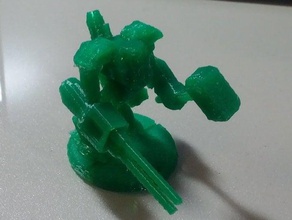 titan mech wargame mini altri giocattolo warmachine 3d print model - Mito3D