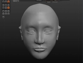 cabeza humana esculturas 3d print model - Mito3D