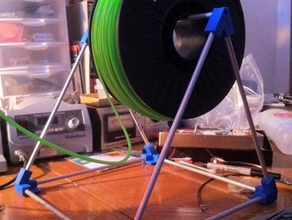 alluminio bobina di filamento stand altri sugru 3d print model - Mito3D