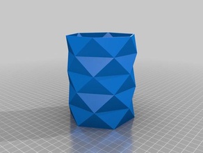 özel burgulu vazo benim dekor 3d print model - Mito3D