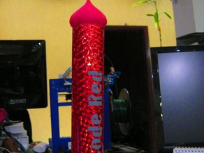 personalizado cúpula de cebolla cohete cono nariz otros hobby bolsillo fábrica 3d print model - Mito3D