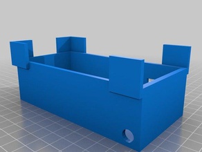 base de fuente micro-atx 3d la impresora accesorios 3d print model - Mito3D