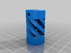 mi personalizados paramétrico de acoplamiento flexible 3d la impresora partes 3d print model - Mito3D