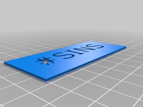 peccati 4 art strumenti personalizzato 3d print model - Mito3D