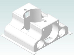 draggons double 40mm fan de transport 3d l'imprimante pièces 3d print model - Mito3D