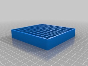 smd caixa de 10x10 recipientes personalizado 3d print model - Mito3D
