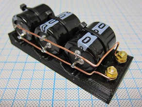 capacitor bank commodore cbm 8032 replacement parts pet 3d print model - Mito3D