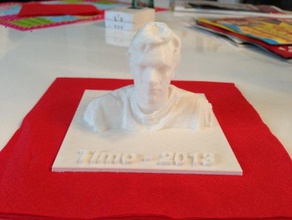 my son timo bust printing people 3d print model - Mito3D