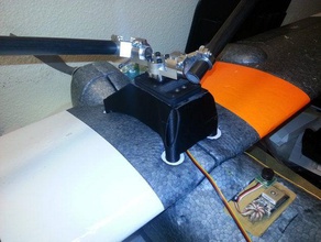skyhunter rotor-cam göbeği rc araç 3pv kamera gerçek secretspy secretspy711 3d print model - Mito3D