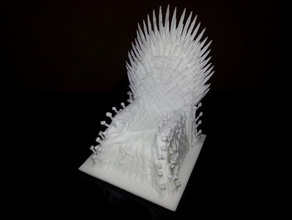 iron throne model furniture game thrones Game of Thrones 3d print model - Mito3D