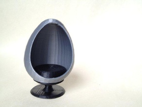 scifi egg chair otros playset toscale 3d print model - Mito3D