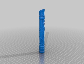 freddy flauta de rh puffenstuf adereços 3d print model - Mito3D