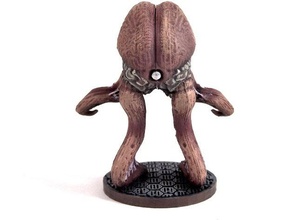 vigazzi psychovore 28mm miniature les créatures alien du cerveau continuum le mdn de la fantaisie jeu mauvais obtenu des jeux modèle monstre multivers mutant rpg scifi copie fichiers l'espace table 3d print model - Mito3D