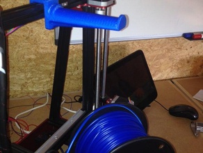 filaman biriktirme mount mendelmax 3d yazıcı aksesuarlar 3d print model - Mito3D