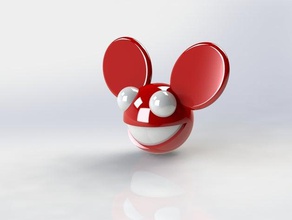 mau5head signos logotipos deadmau5 edm electrónica el casco la música 3d print model - Mito3D