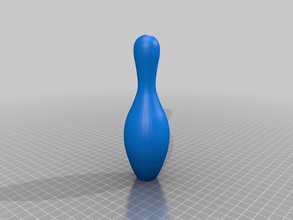 bowling pin otros 3d print model - Mito3D