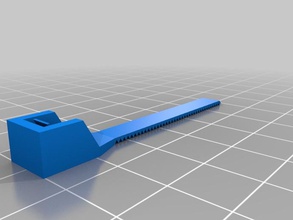 cinta de amarre otros sketchup la actualización ziptie cable lazo cabletie útil 3d print model - Mito3D