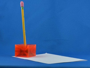 peso de papel porta-lápis do agregado familiar suprimentos robbinsvillehighschool 3d print model - Mito3D