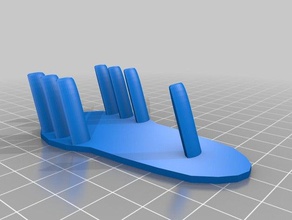 küçük fırça-bot Robotik 3d print model - Mito3D
