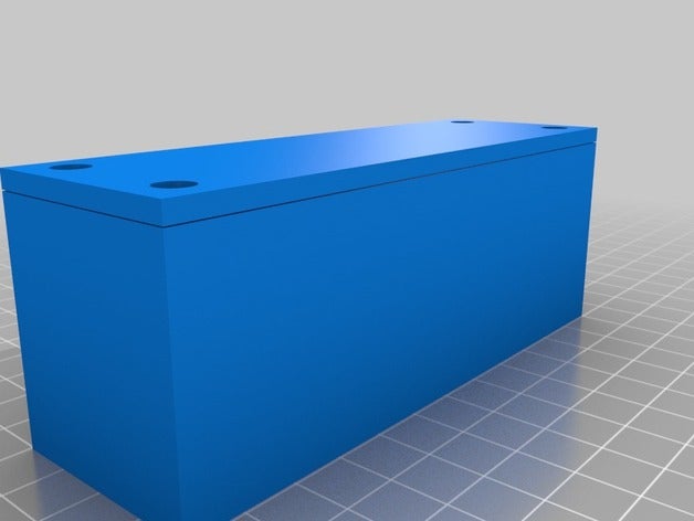 la mia casella di rocksmith scheda computer il fai da te personalizzato 3D print model - Mito3D