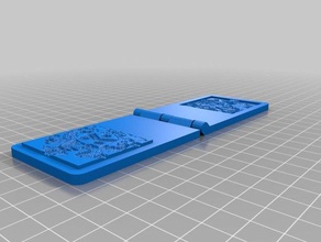finley cresta timbro art strumenti personalizzato 3d print model - Mito3D