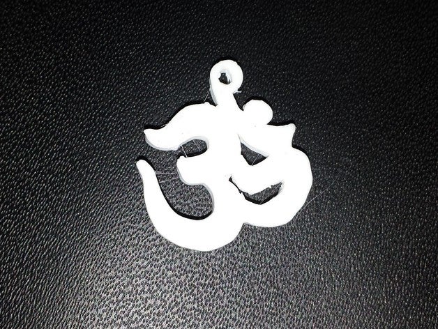 Anhänger om Schmuck yoga 3D print model - Mito3D