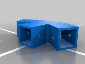 mehr hub-Anschlüsse Gebäude Strukturen 3d print model - Mito3D