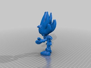 sonics friend art makerbotdigitizer scan 3d print model - Mito3D