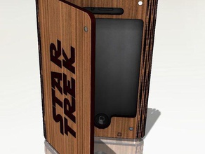 bamboo iphone 4 4s case mobile 3d print model - Mito3D
